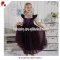 Girl elegent party easter evening purple dress